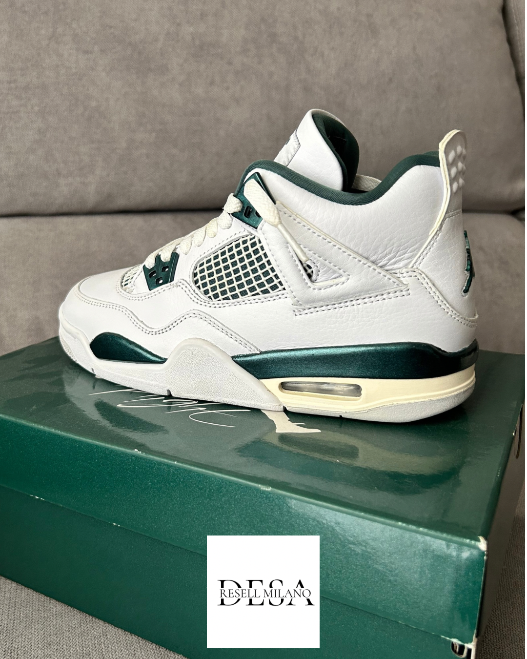 JORDAN 4 RETRO OXIDIZED GREEN 2024
