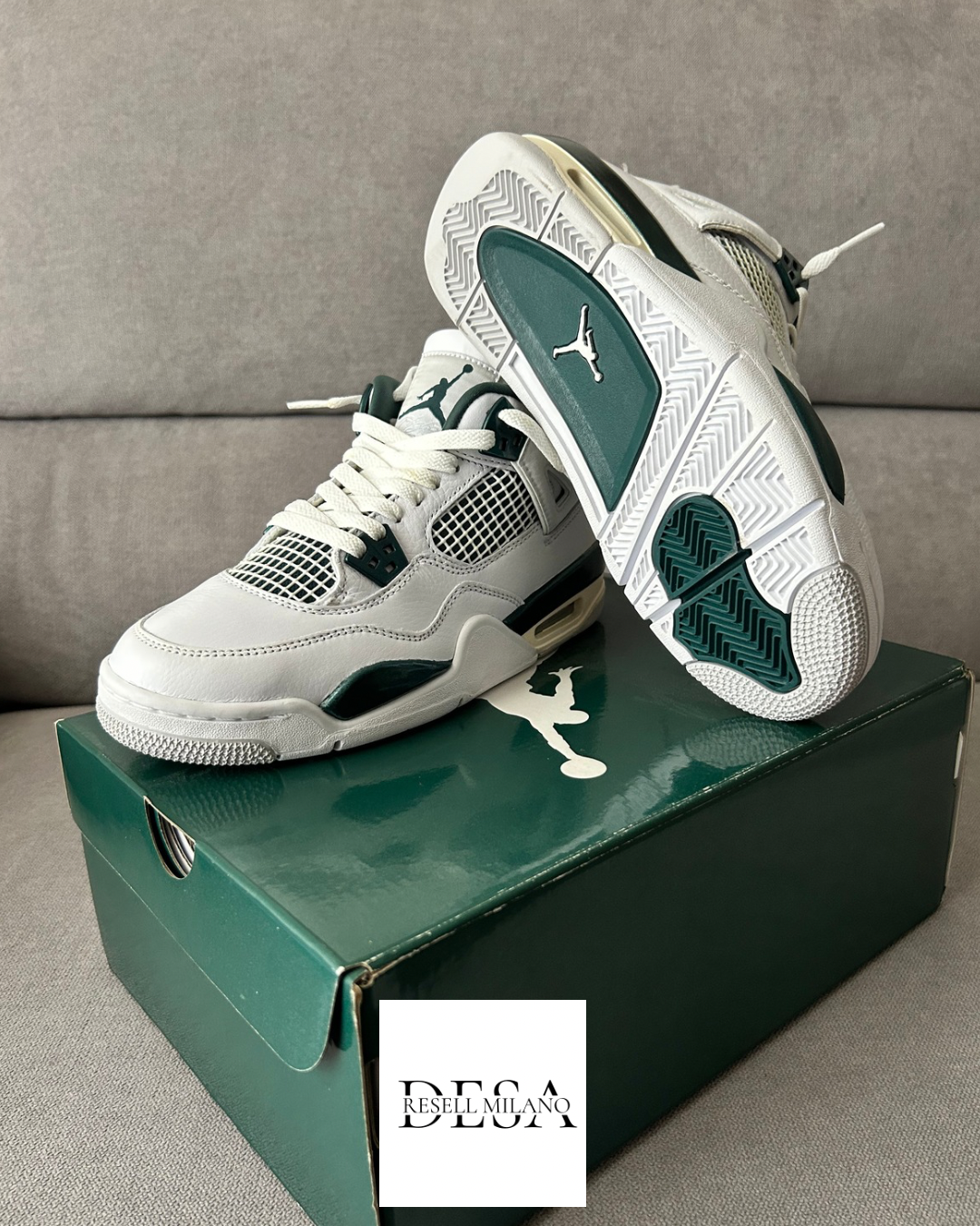 JORDAN 4 RETRO OXIDIZED GREEN 2024