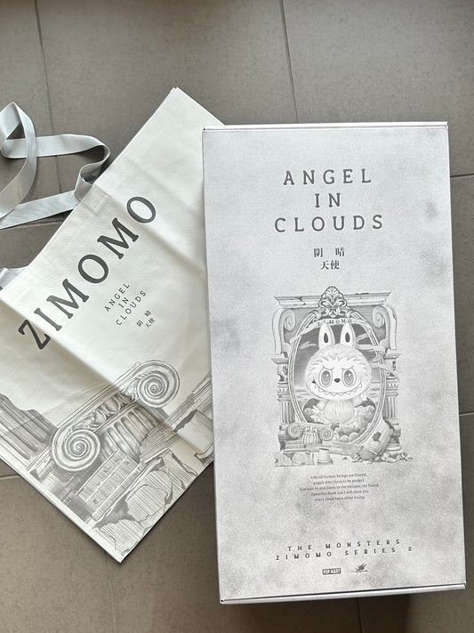 LABUBU ZIMOMO-THE MONSTER ANGEL IN CLOUDS-POP MART