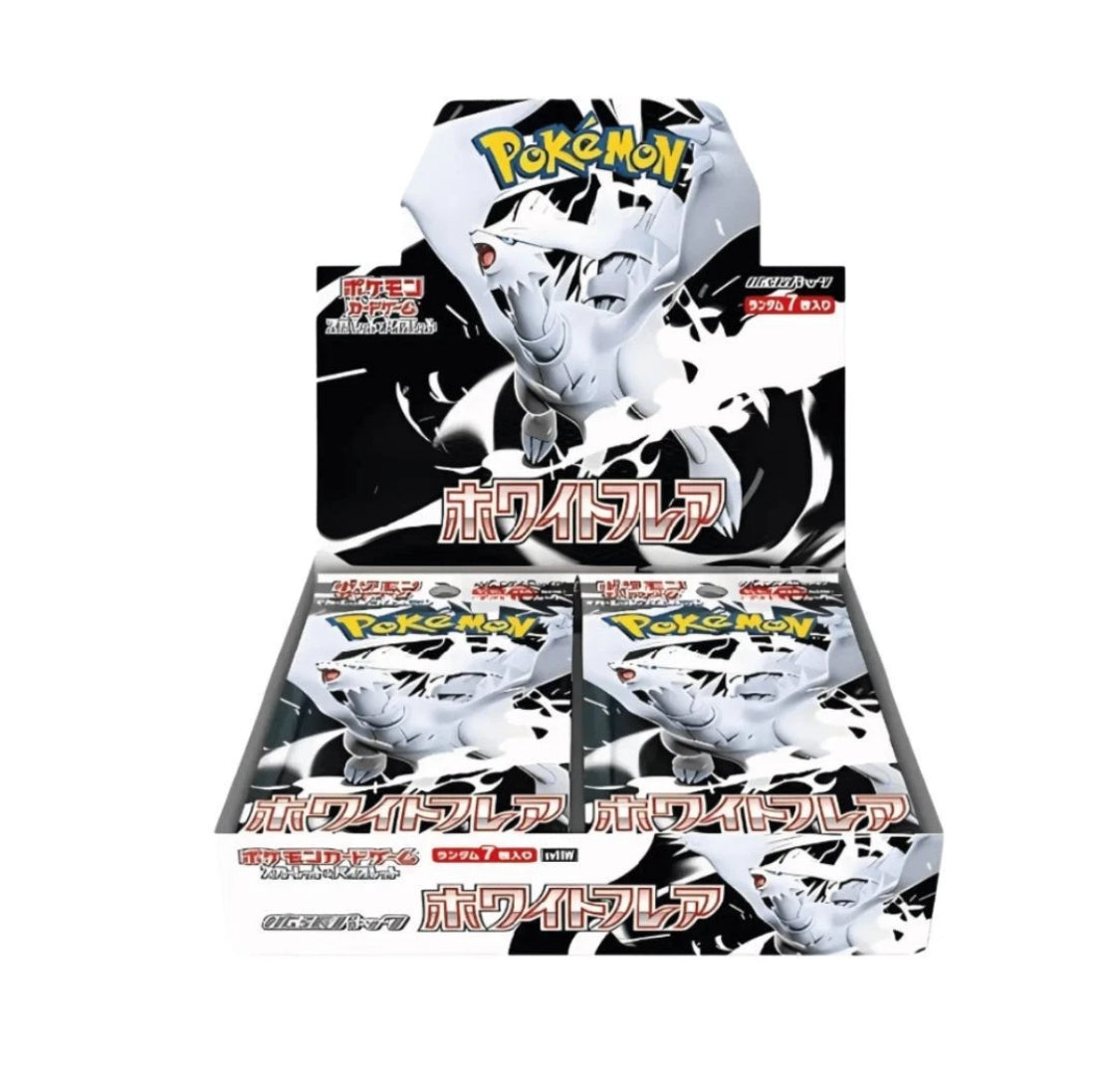 White Flare-JP-Booster Box Display