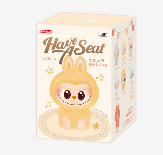 LABUBU-THE MONSTER HAVE A SEAT-POP MART(1 BLIND BOX)