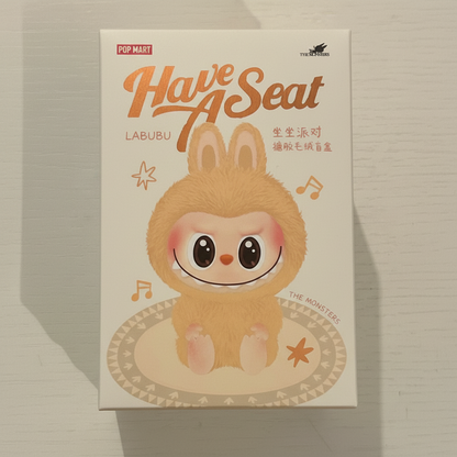 LABUBU-THE MONSTER HAVE A SEAT-POP MART(1 BLIND BOX)