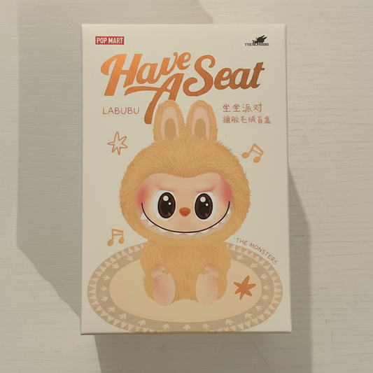 LABUBU-THE MONSTER HAVE A SEAT-POP MART(1 BLIND BOX)