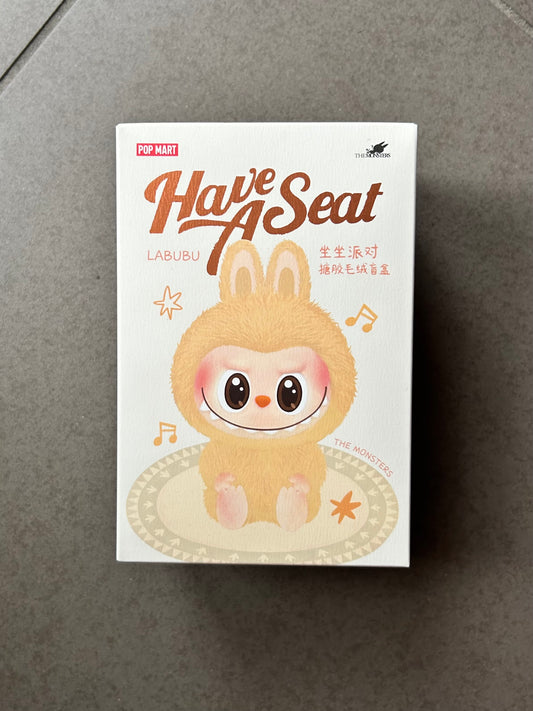 LABUBU-THE MONSTER HAVE A SEAT-POP MART(1 BLIND BOX)