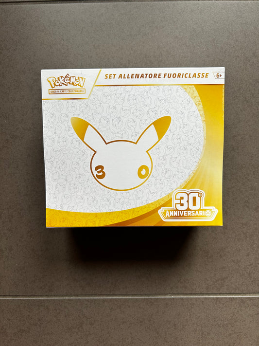 30TH Anniversario Pokémon-Set allenatore fuoriclasse